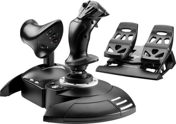 Komplet T.Flight Full Kit Xbox – joystick in pedala