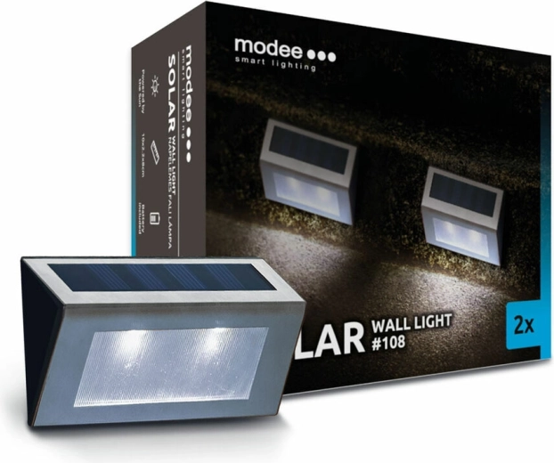 Modee Smart Lighting solarni stenski svetilki 2 kosa