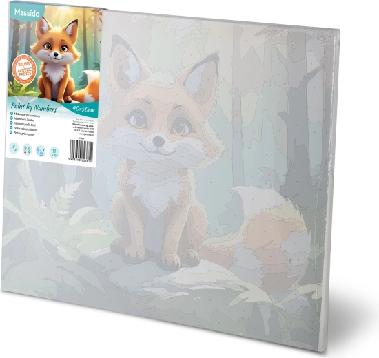 Predtiskano platno na lesenem okvirju