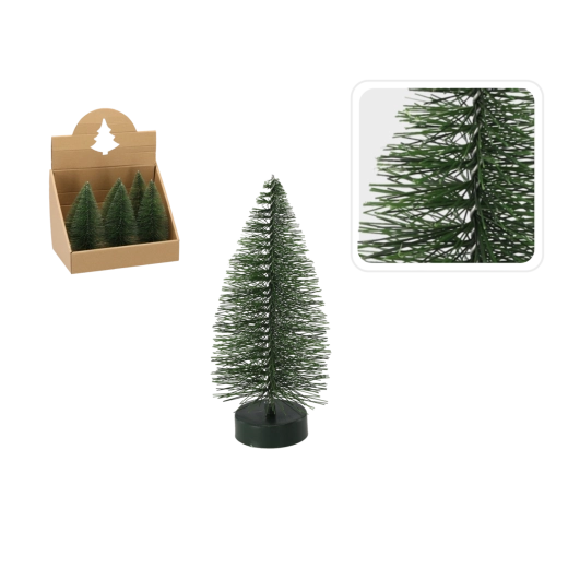 Miniaturno božično drevesce 18 cm zeleno