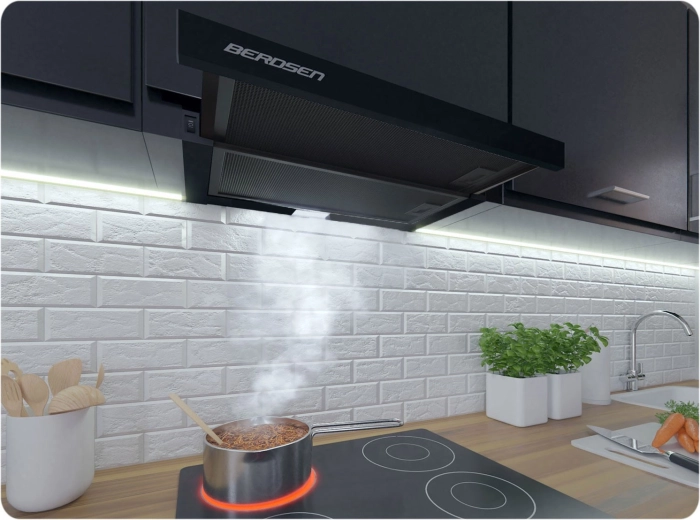 Enostavno vzdrževanje zahvaljujoč aluminijastim filtrom