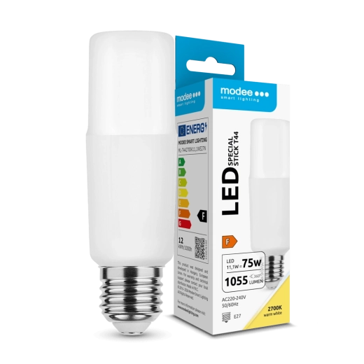 LED žarnica Modee Lighting Stick T44 11,1 W E27 toplo bela 1055 lm