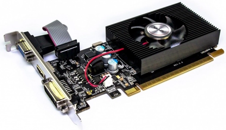 Grafična kartica NVIDIA GeForce GT 610 1GB DDR3 (LP, DVI/HDMI/VGA)