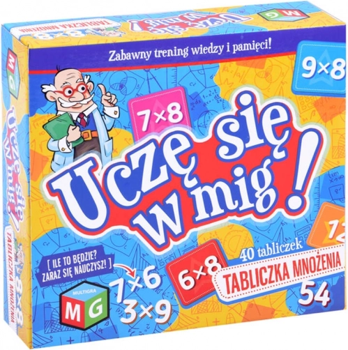 Množenjska tabla – učim se zlahka