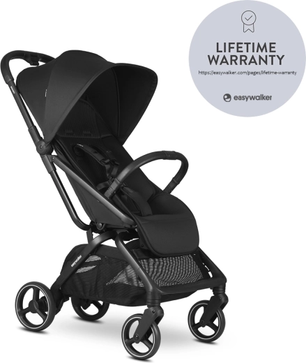 Easywalker Rockey M športni voziček Pure Black