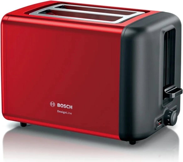 Opekač kruha Bosch DesignLine TAT3P424 rdeč