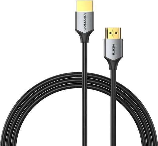 Ultra tanek HDMI kabel Vention ALEHD 0,5 m 4K 60Hz (Siv)