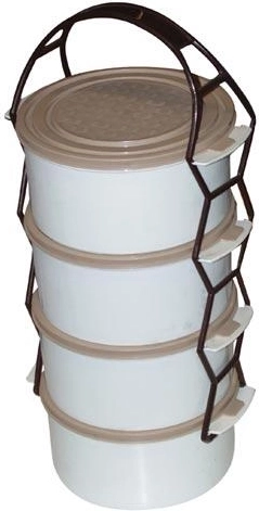 Posoda za prenos hrane 4×1,5 l iz plastike