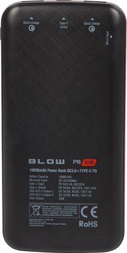 Hitro polnjenje PD in QC 3.0 do 20 W