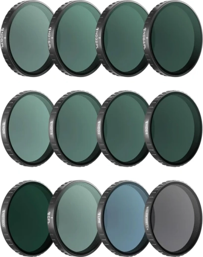 Komplet filtrov Freewell za Osmo Action 6 Mega Kit – 12-delni