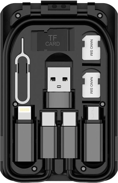 Večfunkcijski držalo in adapter za SIM kartice Budi