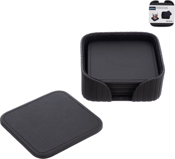 Podstavki Gentleman s stojalom 10 × 10 cm – 4 kosi