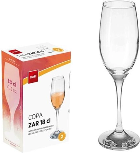Kozarci za vino Zar 180 ml, komplet 2 kos