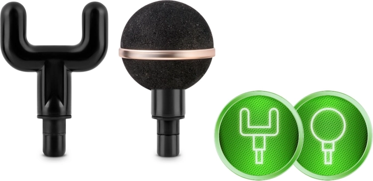 8 zamenljivih glav za celotno telo