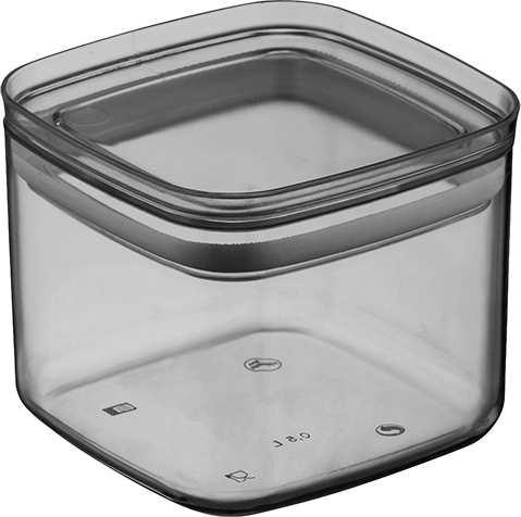 Plastična posoda s pokrovom 700 ml