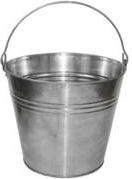 Pocinkano vedro 12 l