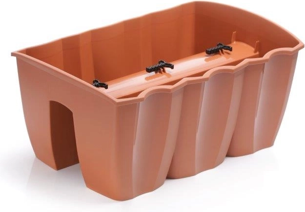 Korito za ograjo Crown 39,3 cm – terakota