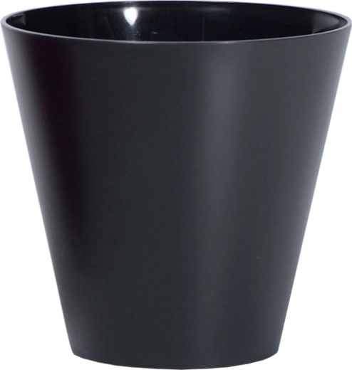 Cvetlični lonec Tubus antracit 25 cm