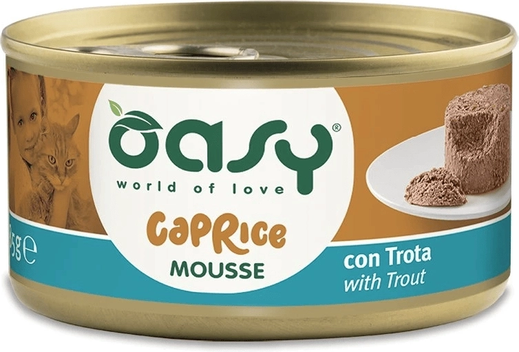 oasy caprice mousse s postrvom 85 g