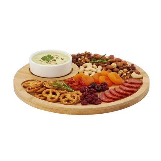 Popolno za sire, suhomesnate izdelke in zelenjavo