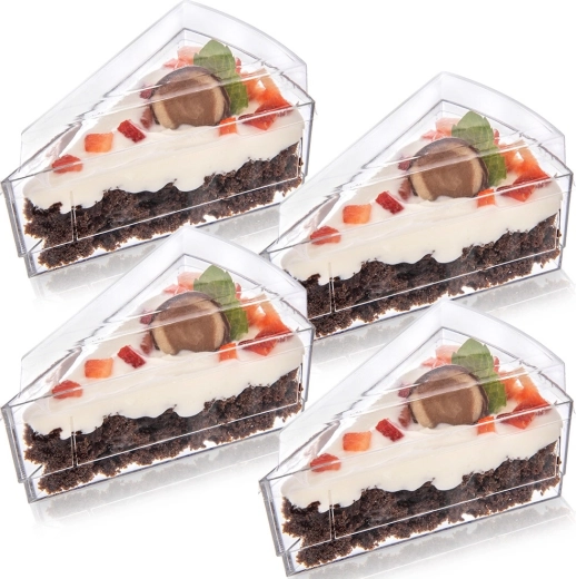Dessert and snack cups with lids 160 ml, 4 pcs