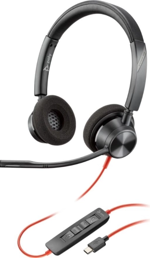 Stereofonske slušalke Poly Blackwire 3320 USB-C/A