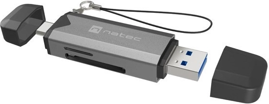 čitalnik kartic NATEC Scarab 3 USB‑A/USB‑C s podporo OTG