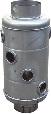 Izmenjevalnik toplote za dimnik Klasik 130/132 × 450 mm, jeklo