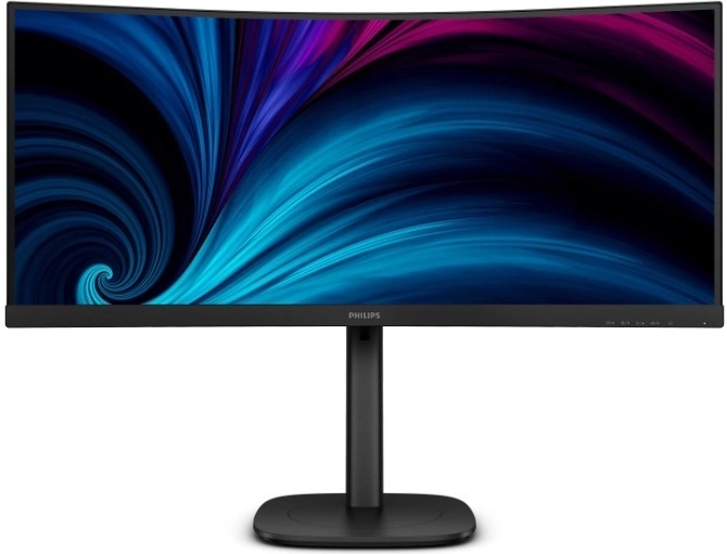 Philips 34" ukrivljen ultrawide monitor VA s HDMI, DisplayPort in RJ‑45