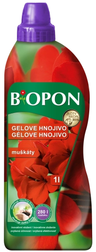 BOPON gnojilo za pelargonije (muškaty) 1 l