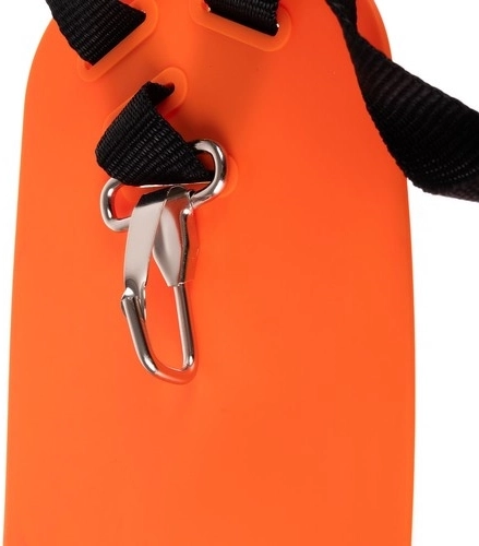 Hip protection and carabiner for secure attachment