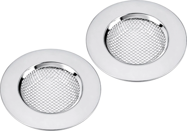 Nerjaveče cedilo za pomivalno korito Orion 6,5 cm – 2 kosa