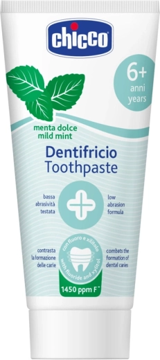 Chicco zobna pasta Nežna meta za otroke od 6. leta