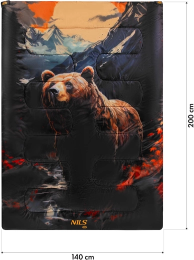 3v1: dvojna spalna vreča, 2 spalni vreči ali 2 odeji