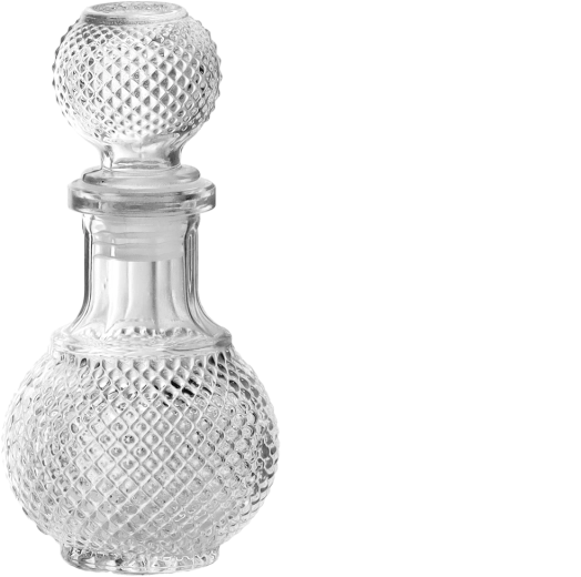 Steklena karafa 260 ml z zamaškom