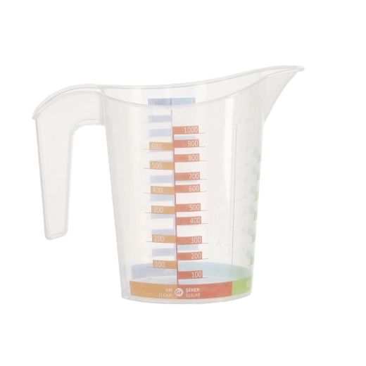 Plastični merilni vrč 1 l z ročajem