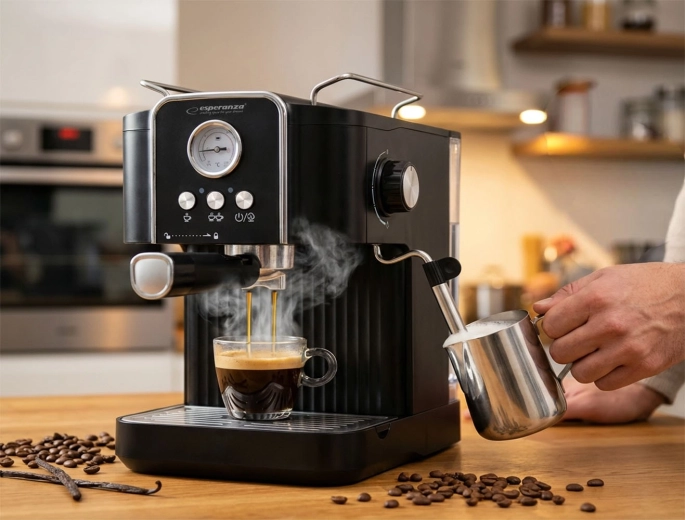 Parna šoba za fino spenjeno mleko