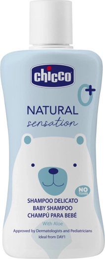 Chicco Natural Sensation Baby Shampoo with Aloe Vera 200 ml