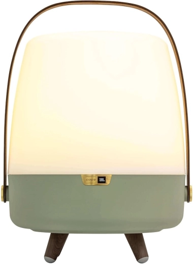 Portable lamp with speaker Kooduu Lite-up Play – Green