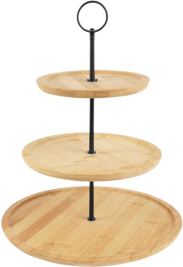 Naravni bambus in stabilna kovinska konstrukcija