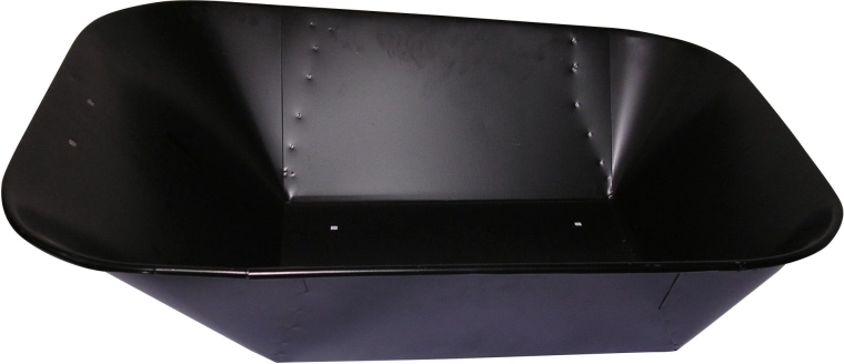 Nadomestna korita za gradbena samokolnica 60 l črna pikčasta