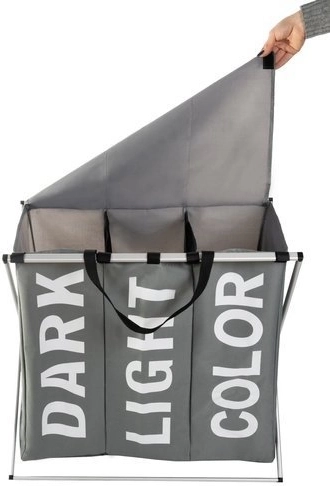 Water-repellent interior and lid against odors