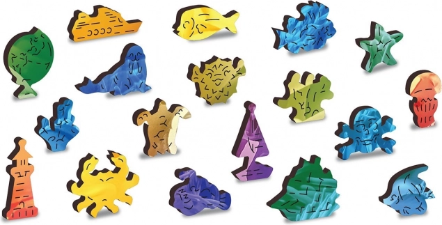 Original shaped pieces