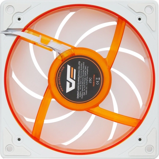 Hladilni ventilator DARKFLASH DE8 120 mm ARGB (bel)