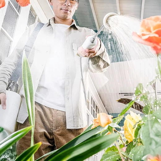 Nežno in enakomerno razprševanje za zdrave rastline