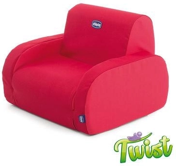 Chicco stolček Twist – rdeč