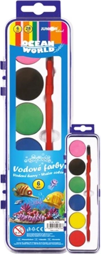 Vodene barve Ocean World – 6 barv