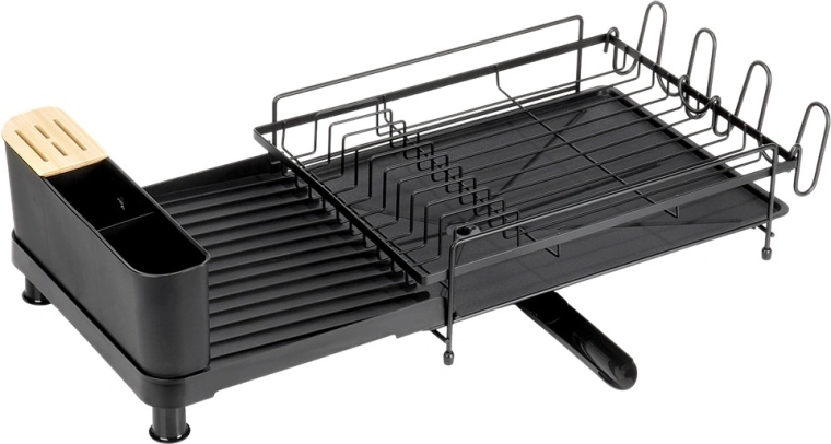 Trikomorni priborni predal in bambusov blok za nože