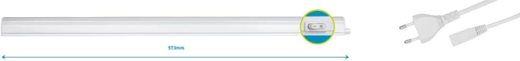 Retlux T5 LED Light Fixture 8 W 60 cm
