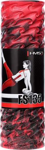 Masažni penasti valj HMS FS135 45 cm rdeč